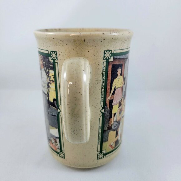 Watkins Mug Cup 1955 Calendar Almanac Coffee Stoneware Made In England Tea - Picture 3 of 9